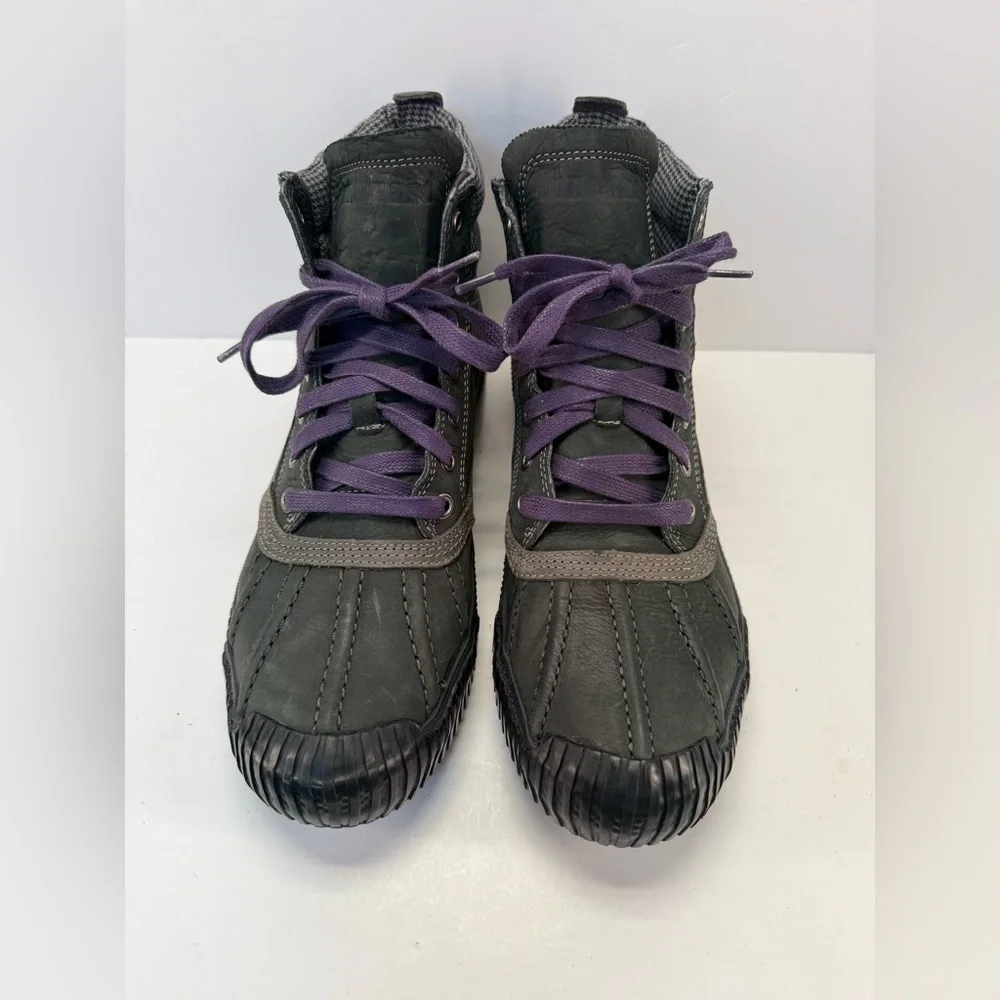 Men's Waterproof Timberland GSR High-Top duck Boots with Smartwool liner size 10